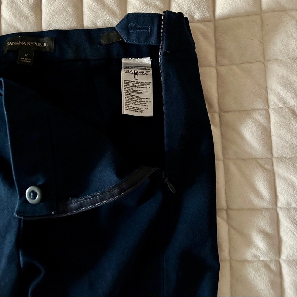 Banana Republic Devon Slim Legging Dress Pants - Picture 2 of 5